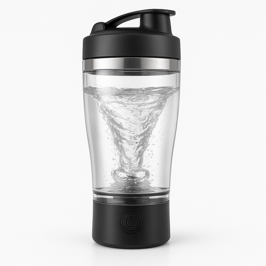 Electric Protein Shaker Bottle – 400ml USB Rechargeable Mixer Cup