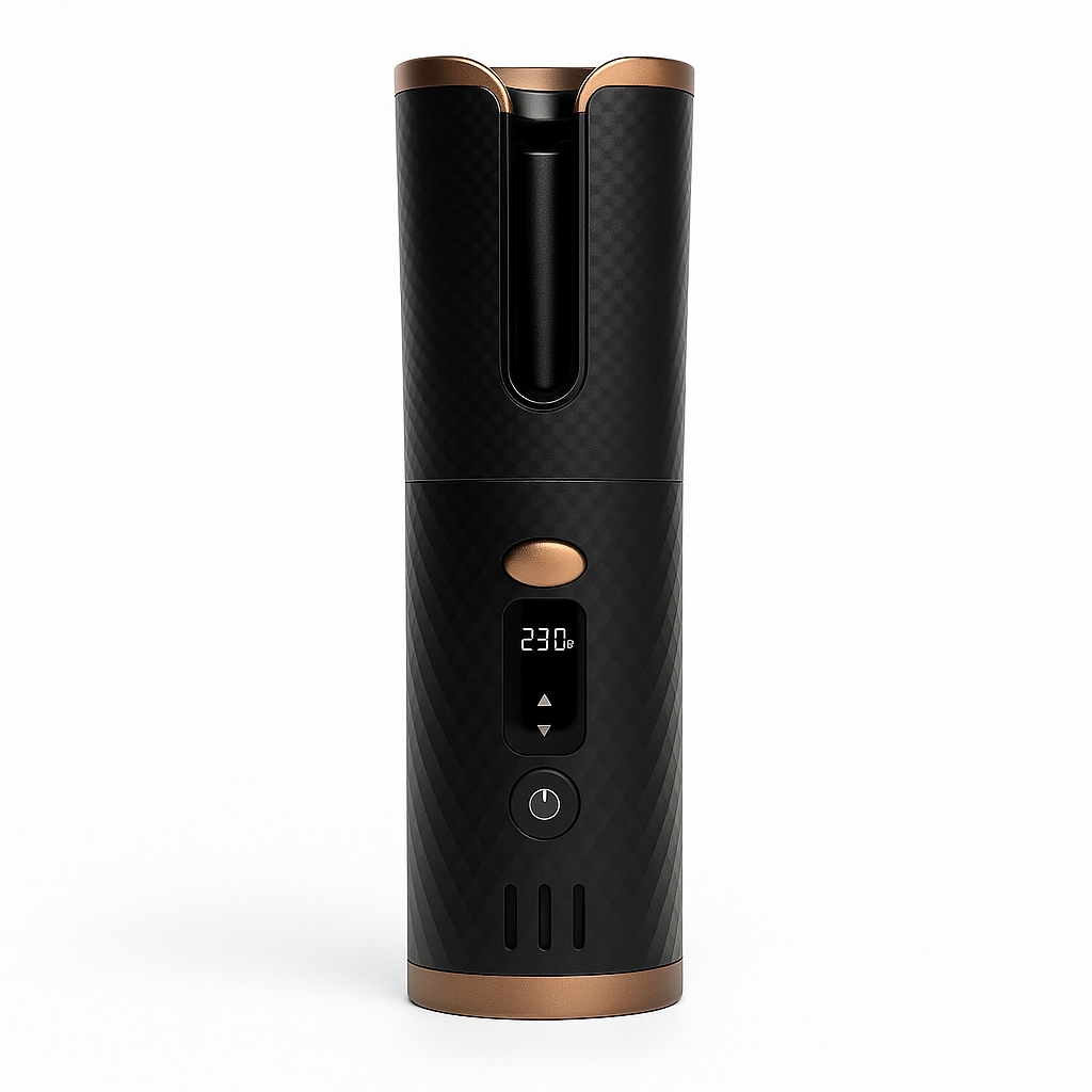 Cordless Automatic Hair Curler – Wireless Rechargeable Styling Iron